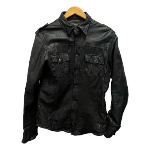 テットオム TETE HOMME ライダースジャケット シングル 長袖 山羊皮