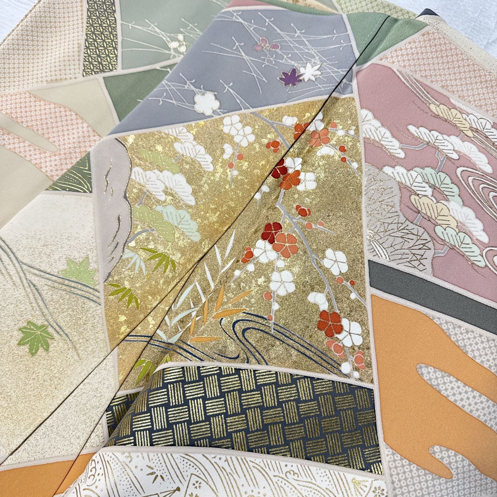 梅垣織物 訪問着 正絹 フルセット - メルカリ