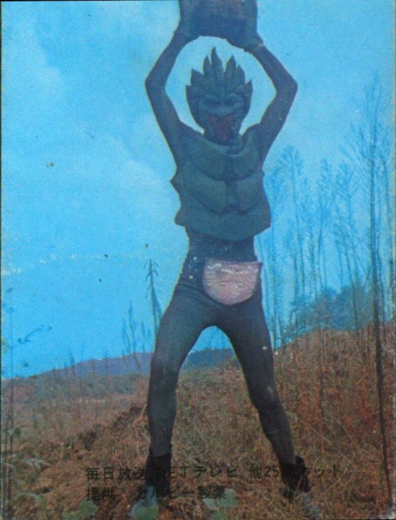 カルビー製菓　旧仮面ライダーカード　NO.13 魔人サボテグロン　表25局 カルビー製菓 【旧仮面ライダーカード】 表25局版 魔人サボテグロン 13