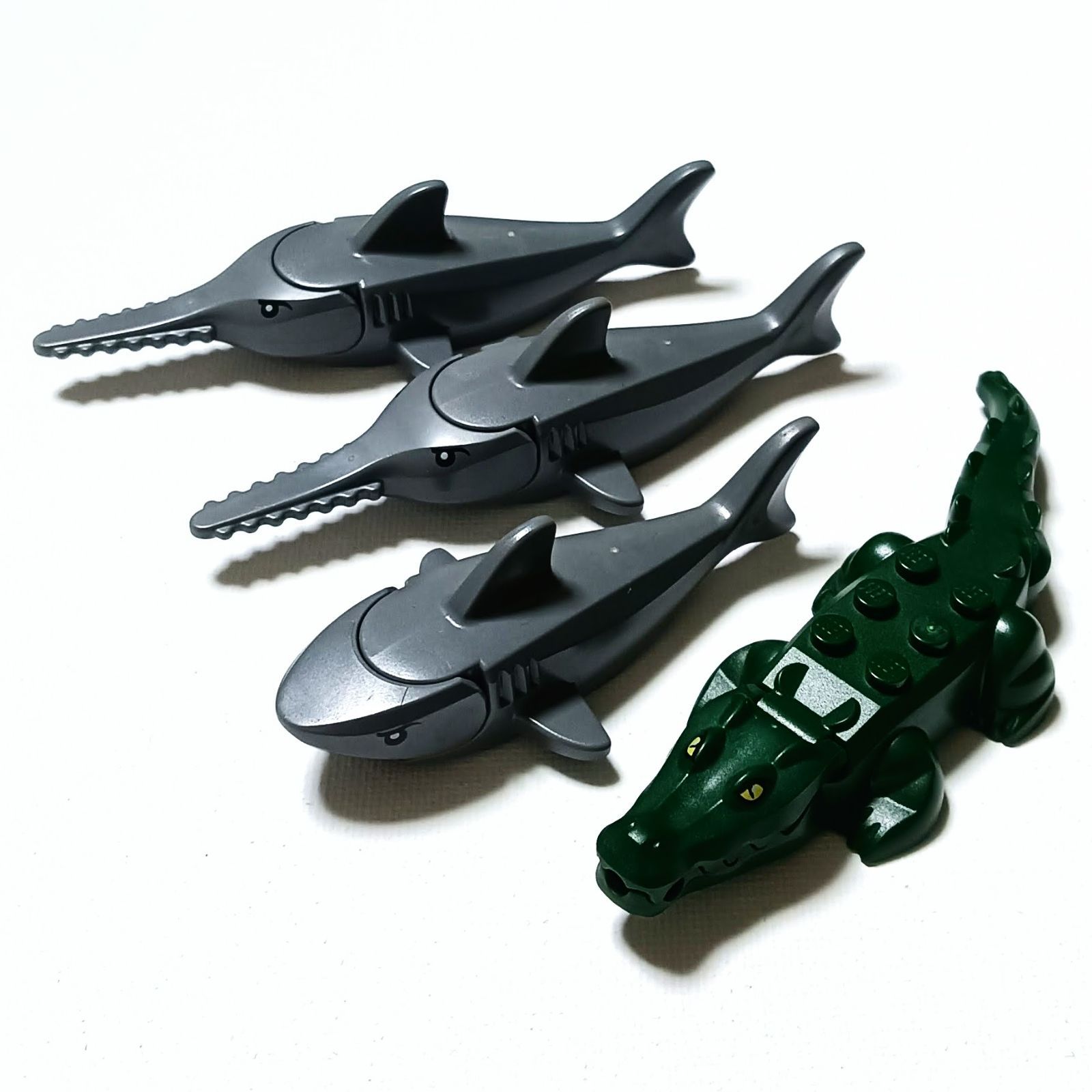 レゴ 正規品 中古 サメ ノコギリザメ ワニ レゴブロック【管理番号