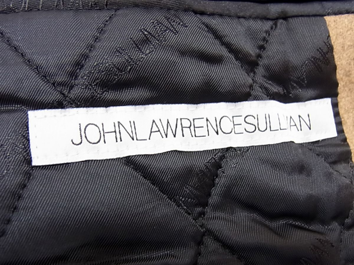 希少 美品◇JOHN LAWRENCE SULLIVAN  11aw スタンドカラー ショートＰコート ブラウン ジョン ローレンス サリバン メンズ 希少 美品◇JOHN LAWRENCE SULLIVAN 11aw スタンドカラー ショートP