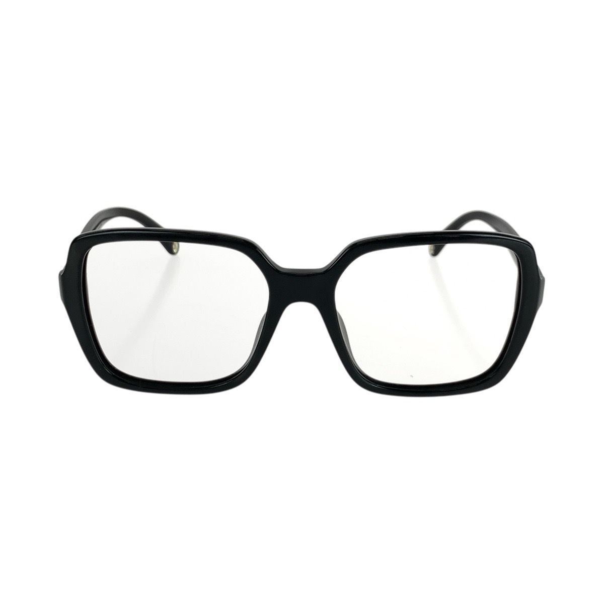 美品 シャネル ココマーク ブラック ゴールド金具 プラスチック 5505-A