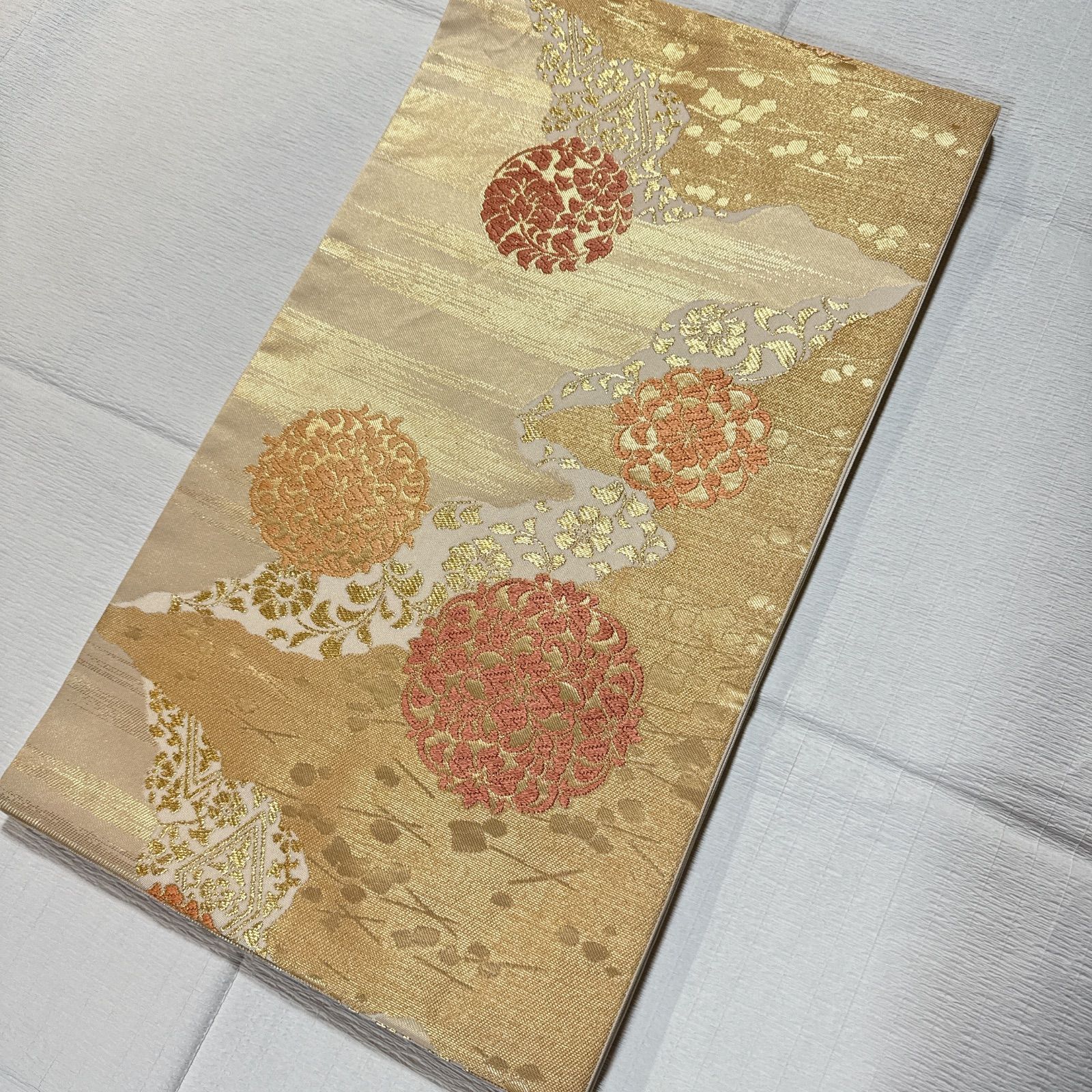 訪問着　長襦袢　袋帯　川島織物　正絹　フルセット 高島屋 訪問着 長襦袢 袋帯 川島織物 正絹 フルセット - メルカリ