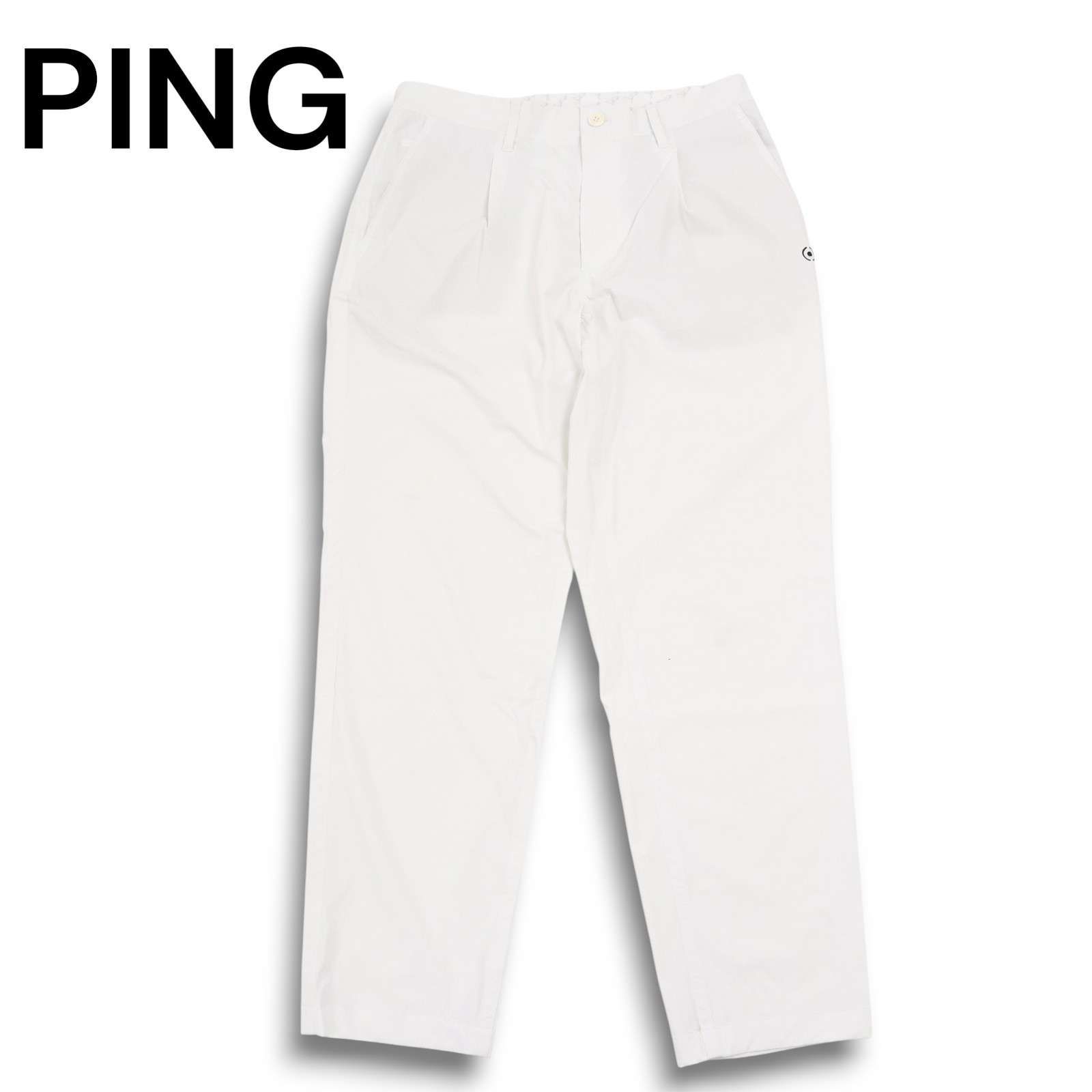 ゴルフパンツ le coq GOLF 速乾 UPF50+ ロゴ刺繍 ストレッチフォーサー