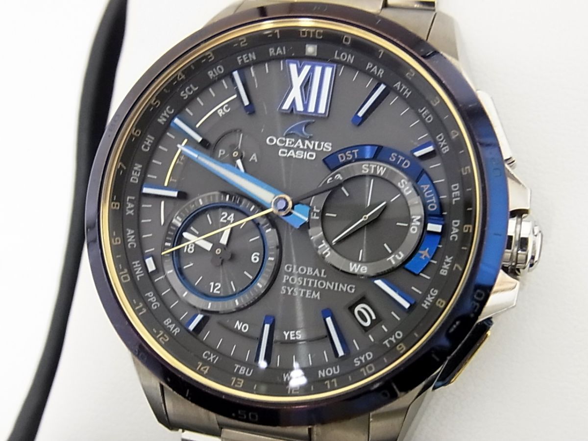 定価275,000円◇CASIO OCEANUS OCW-G1000-1AJF GPS ハイブリッド 
