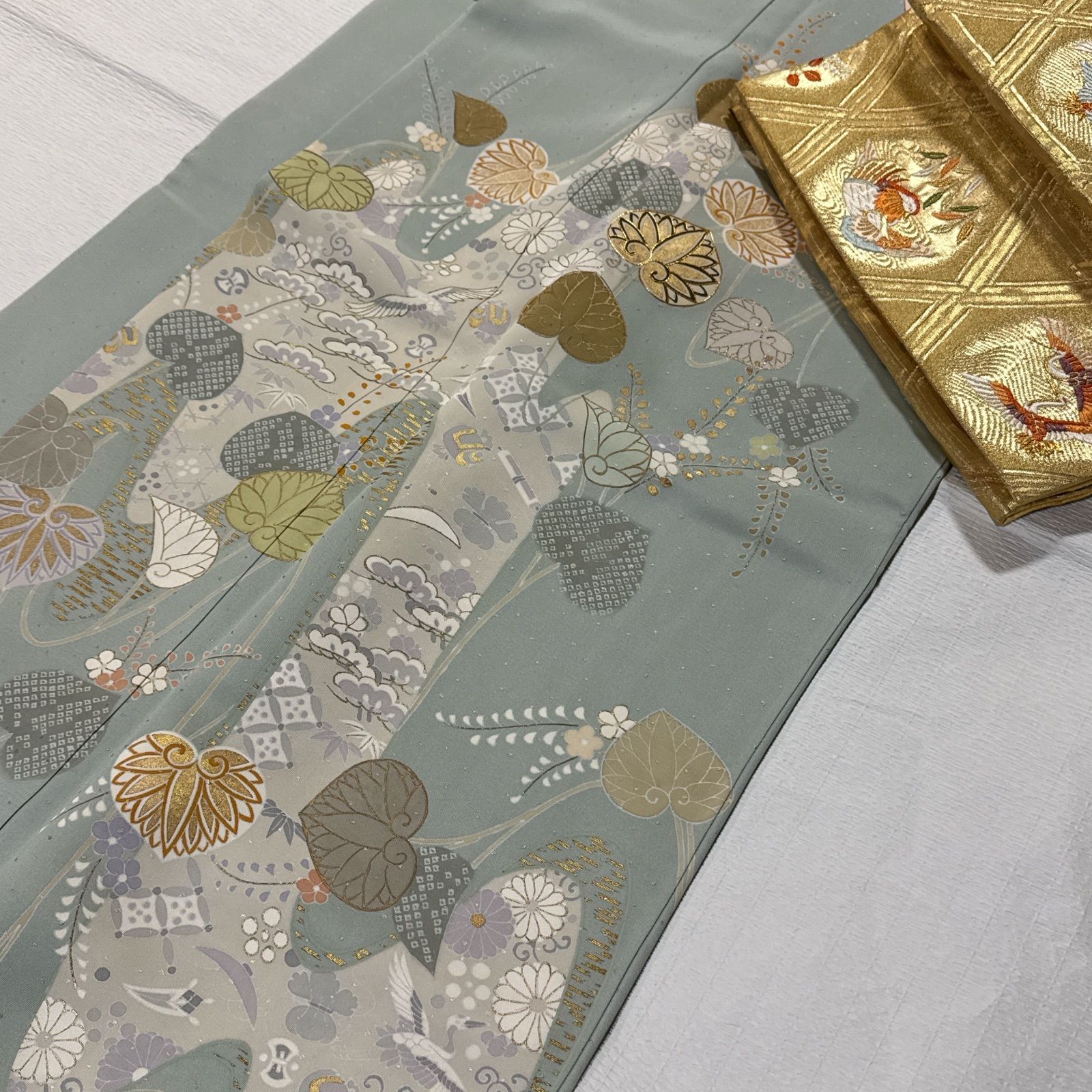 訪問着　正絹　フルセット　ますいわ屋 訪問着 正絹 フルセット ますいわ屋 - メルカリ