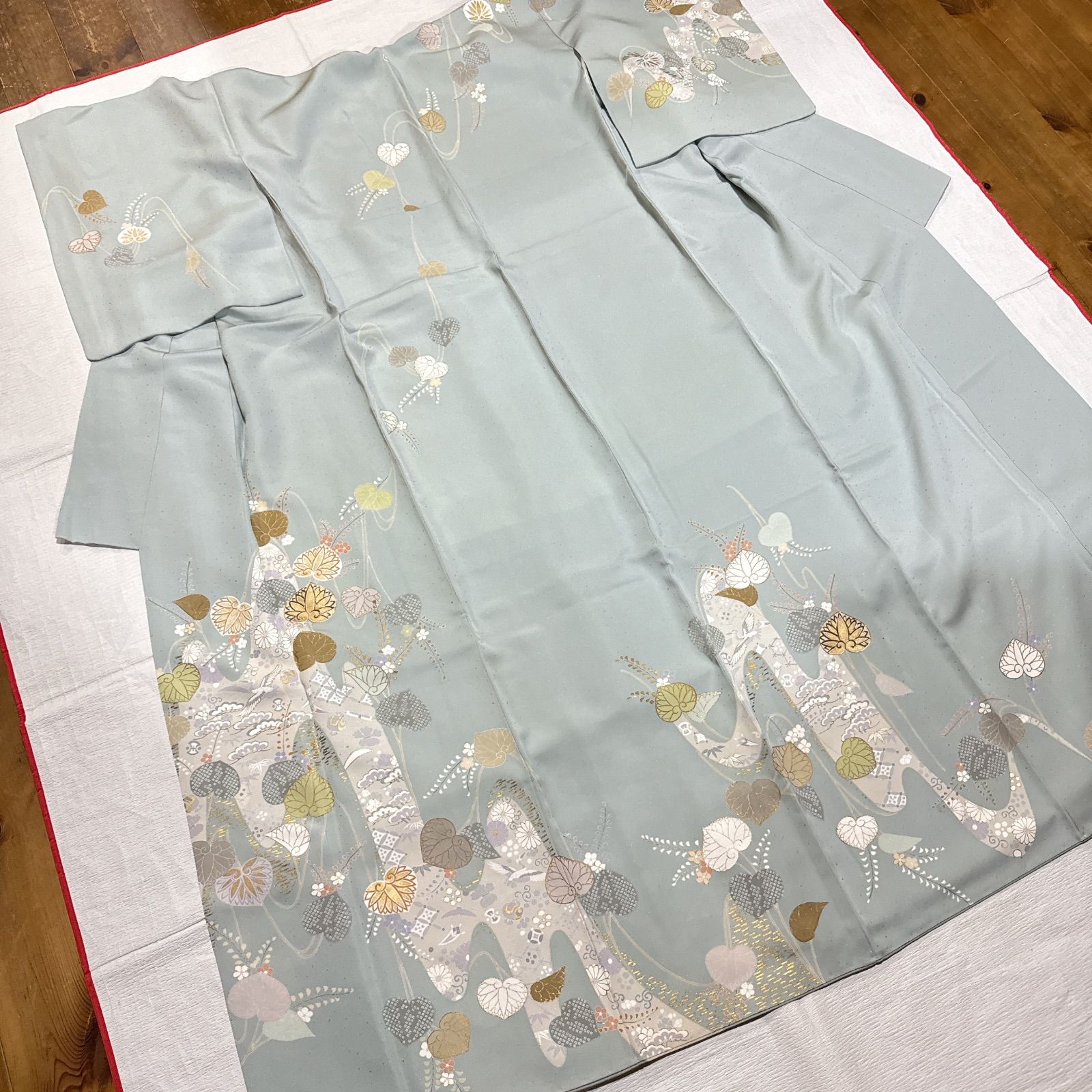 訪問着　正絹　フルセット　ますいわ屋 訪問着 正絹 フルセット ますいわ屋 - メルカリ