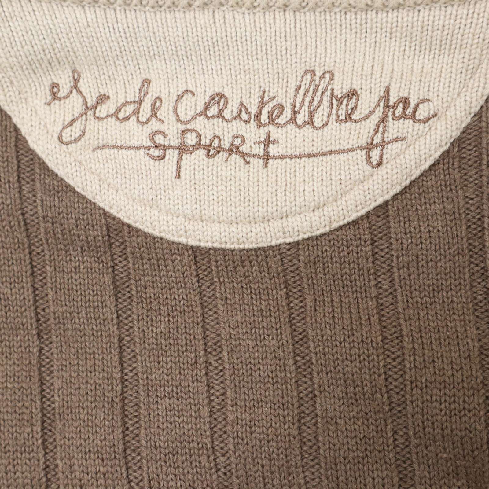 CASTELBAJAC カステルバジャック 秋冬 アニマル刺繍☆ ウール カラー