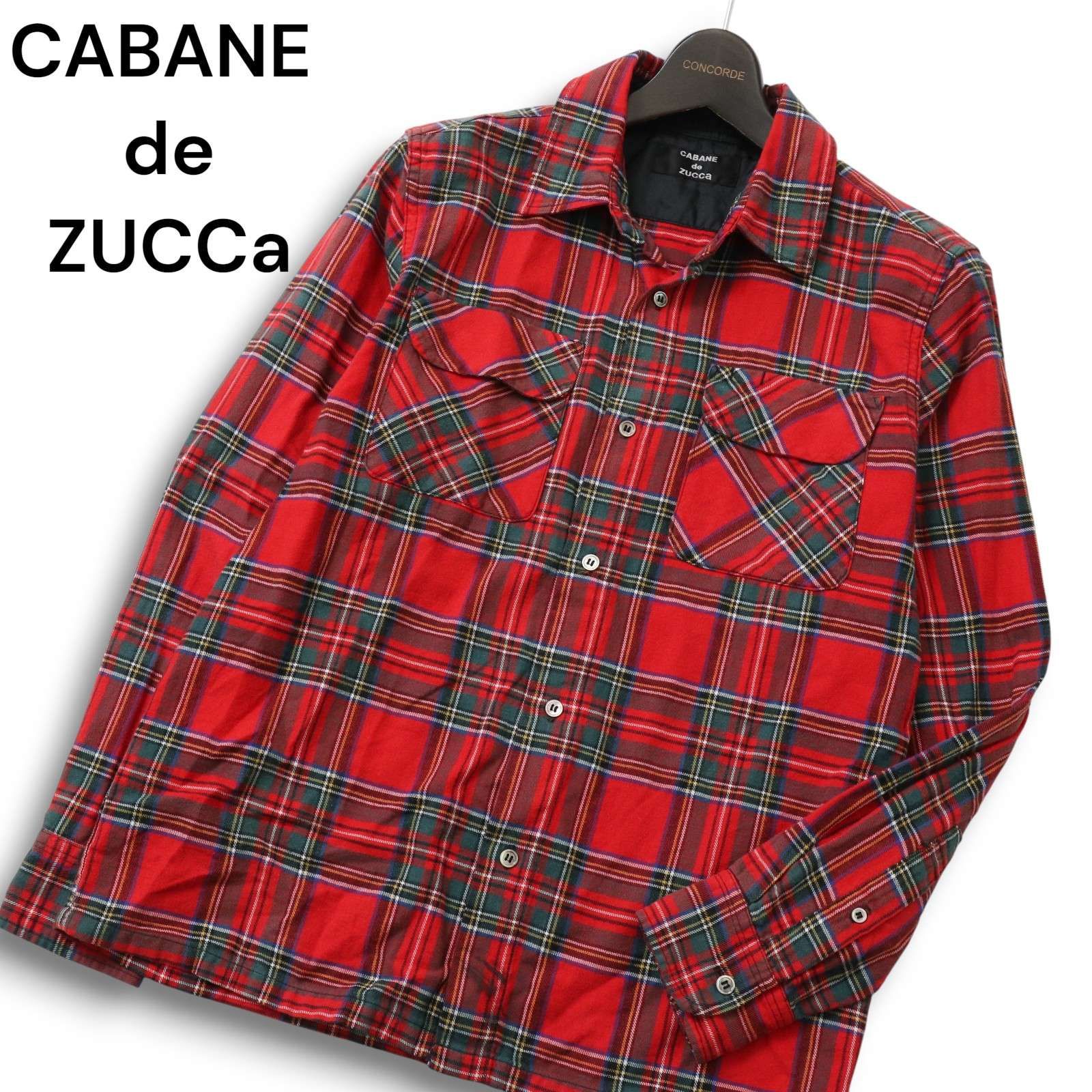 de ZUCCA カバンドズッカCABANE CABANE ロゴプリントナイロン 