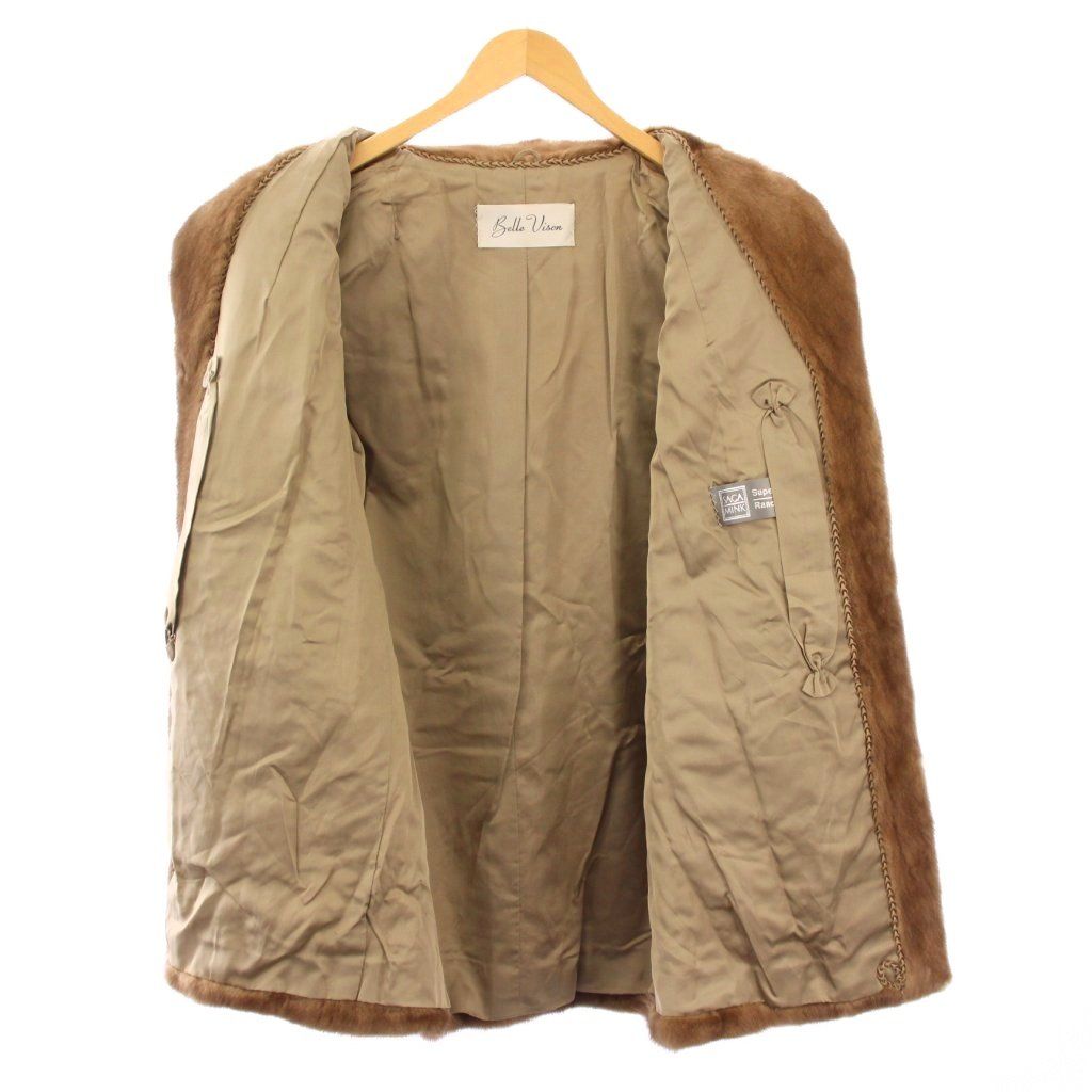 サガフォックス SAGA FOX ミンクファーコート 毛皮 アウター 前開き