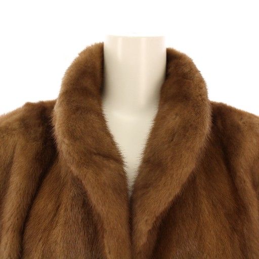 サガフォックス SAGA FOX ミンクファーコート 毛皮 アウター 前開き