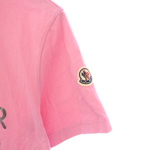 モンクレール MONCLER 24SS メタリックフロントロゴ Tシャツ 半袖