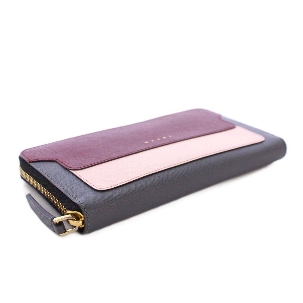 マルニ MARNI トランク 長財布 ロングウォレット レザー ラウンド