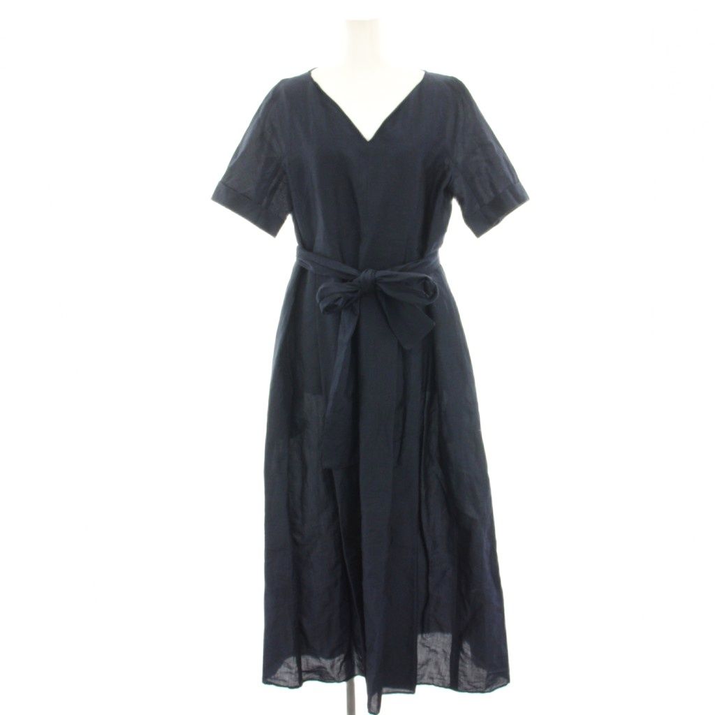 Sマックスマーラ 'S Max Mara ワンピース 半袖 Vネック マキシ ロング