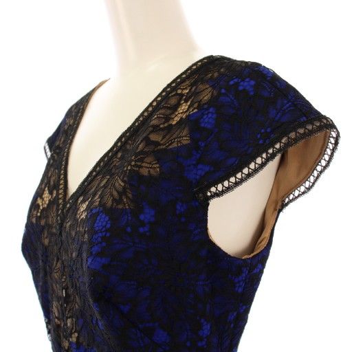 タダシショージ TADASHI SHOJI タイトワンピース ひざ丈 ノースリーブ