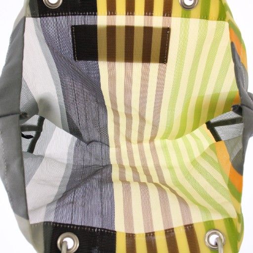 マルニ MARNI フラワーカフェ メッシュ トートバッグ ハンドバッグ