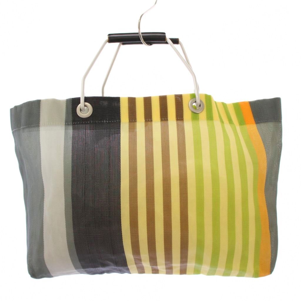 マルニ MARNI フラワーカフェ メッシュ トートバッグ ハンドバッグ