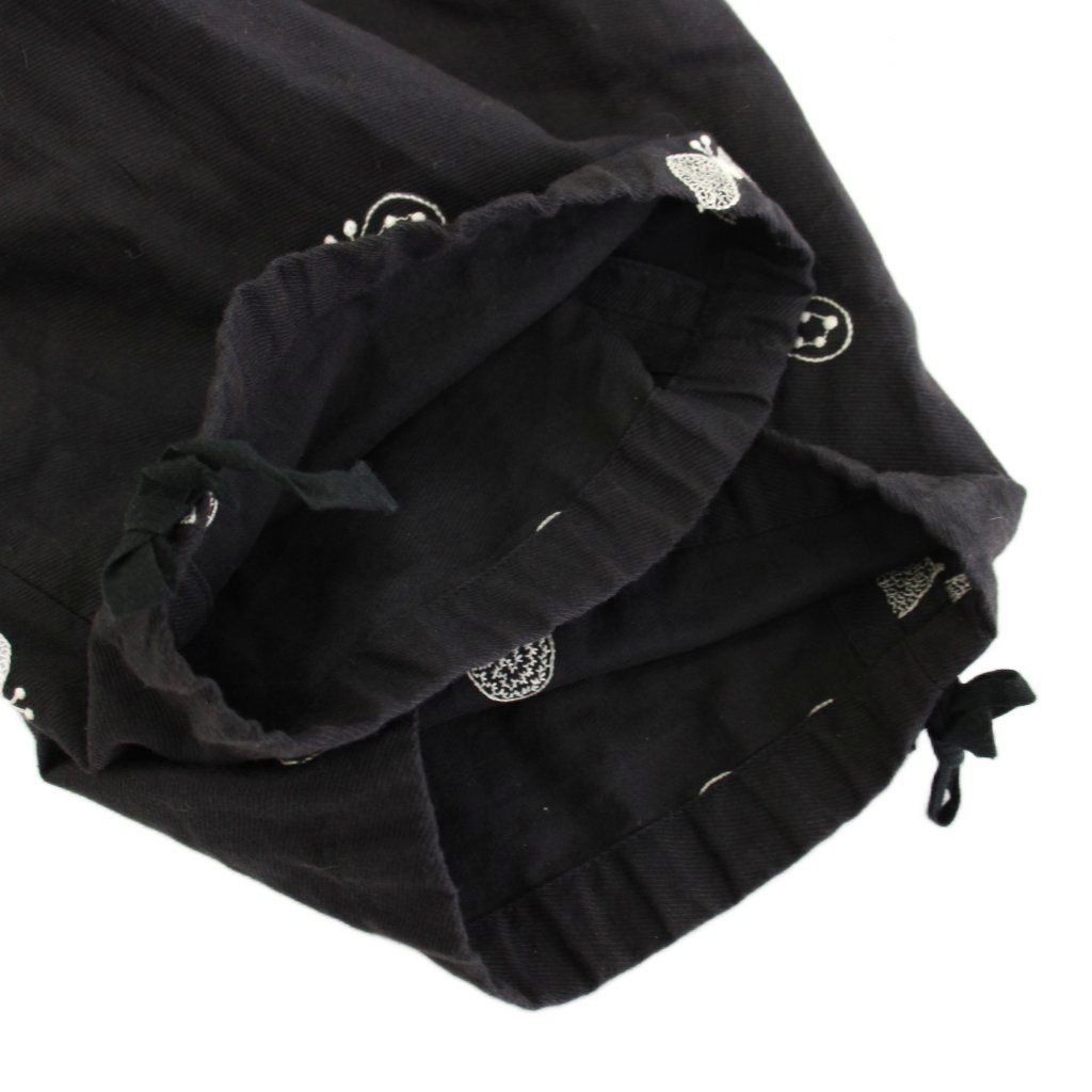 MINÄ PERHONEN オリーブ刺繍パンツ choucho パンツ - minä perhonen