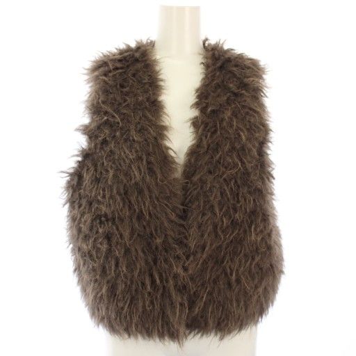 GALLARDAGALANTE ガリャルダガランテ　フェイクファーベスト ジレ GALLARDAGALANTE（ガリャルダガランテ）の「フェイクファーベスト