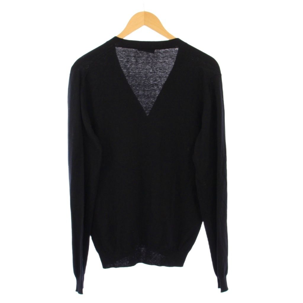 プラダ PRADA ニットカーディガン 長袖 Vネック 薄手 ワンカラー 無地