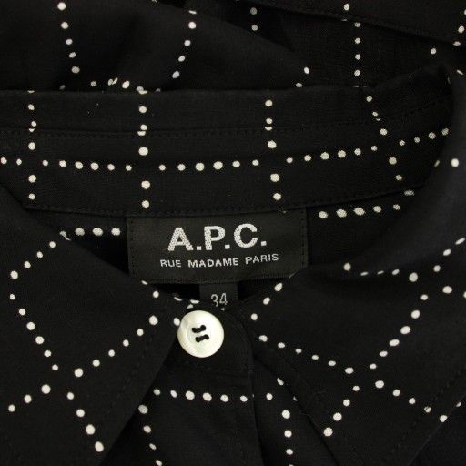 アーペーセー A.P.C. ROBE VALLEY 23PE シャツワンピース ミモレ