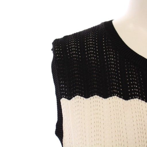 アナイ ANAYI 人気 フレアワンピース ミモレ ロング ニット 切替  