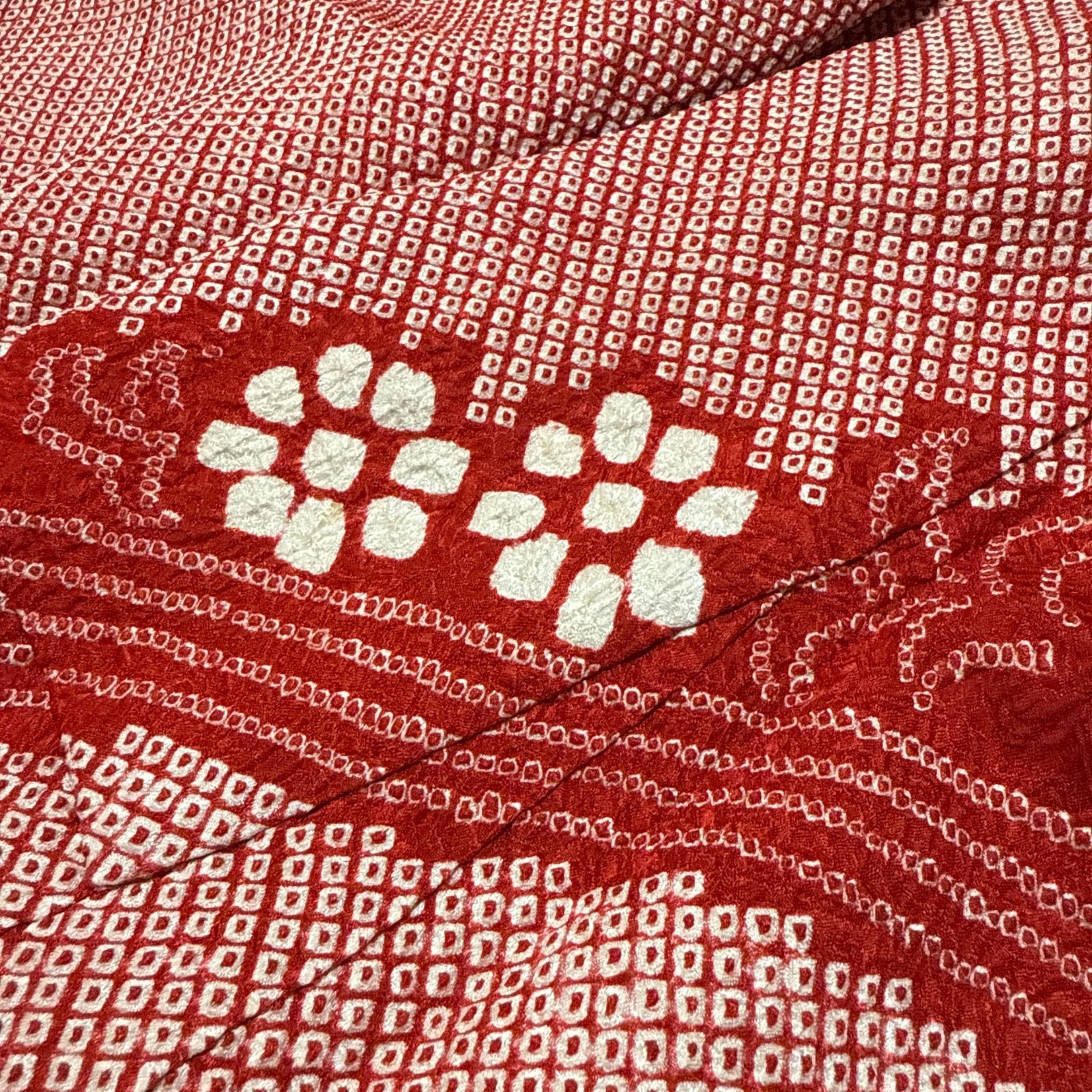 振袖 成人式 総絞り フルセット 正絹 赤 - メルカリ