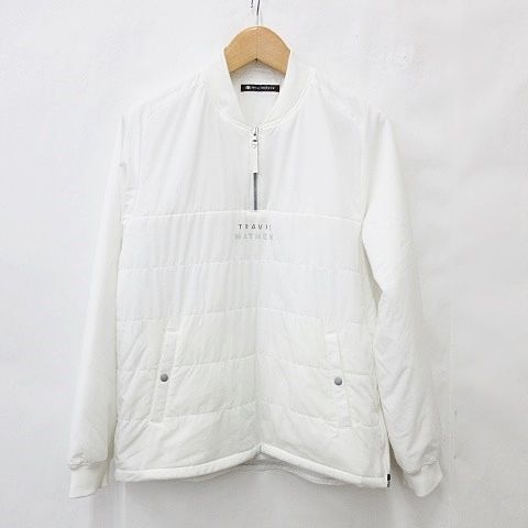 【トラヴィスマシュー】未使用 セットアップ ジップジャケット M 白 トラヴィスマシュー TRAVISMATHEW ゴルフ スポーツウエア ジャケット