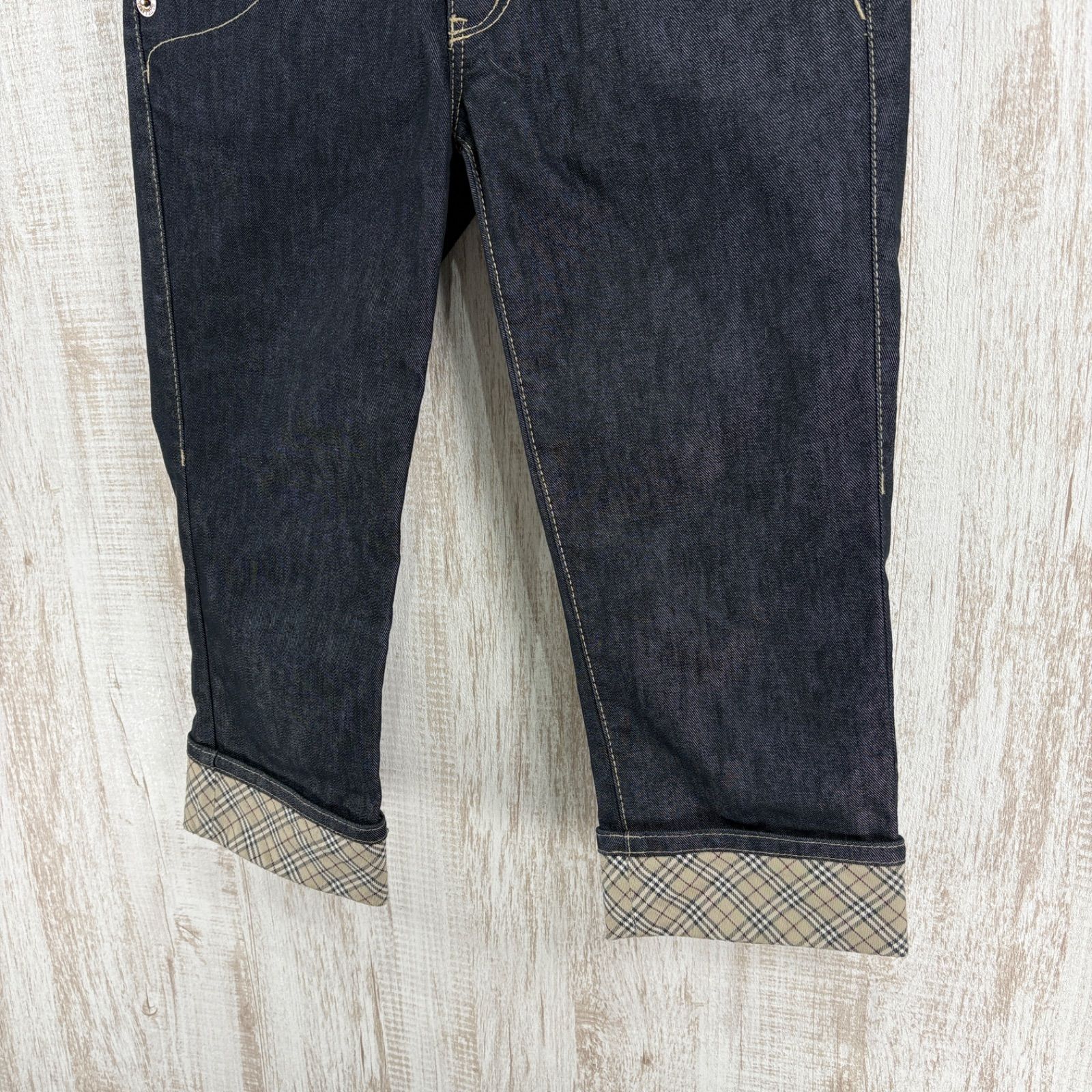 BURBERRY BLUE LABEL バーバリーブルーレーベル ホースロゴ刺繍 ノバ