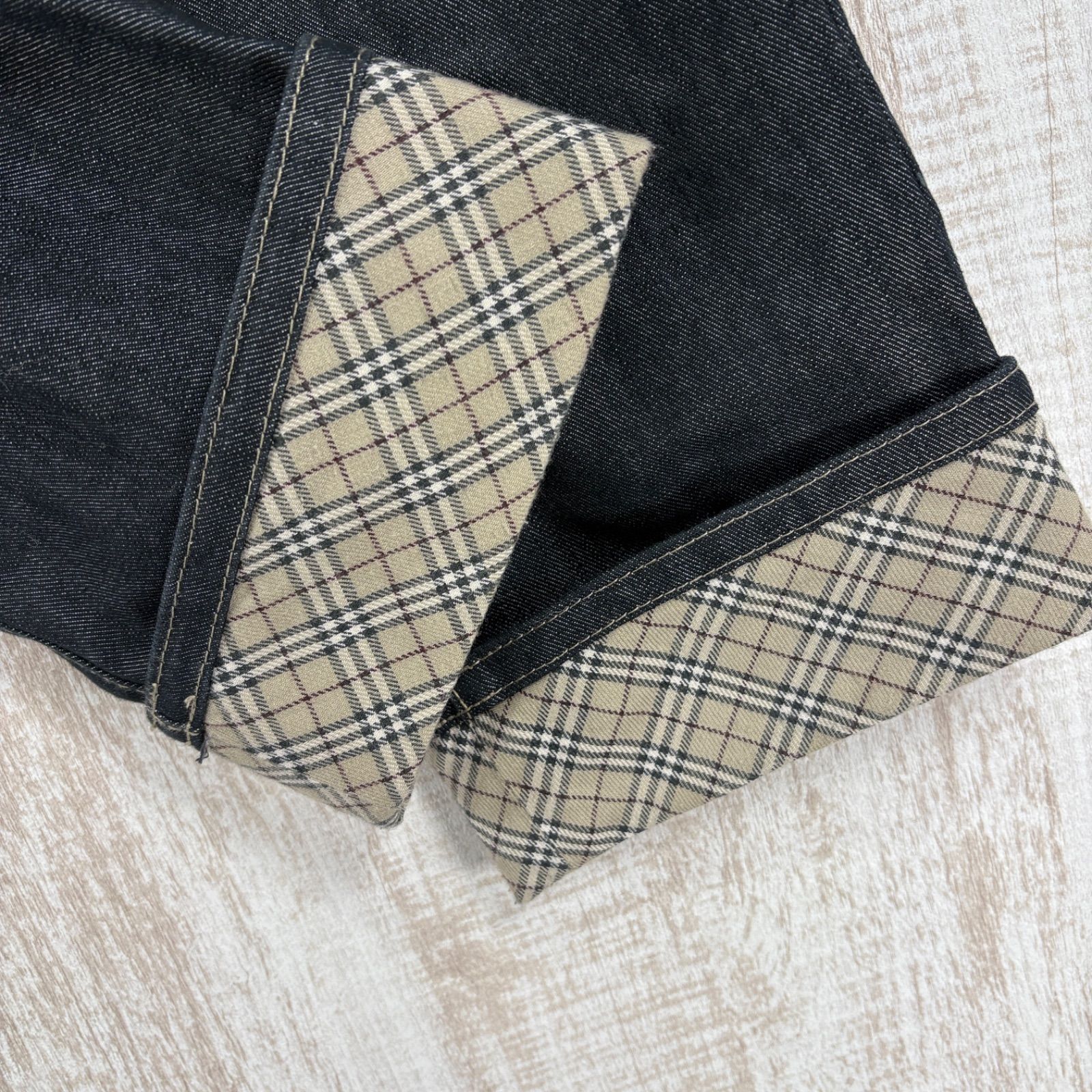 BURBERRY BLUE LABEL バーバリーブルーレーベル ホースロゴ刺繍 ノバ