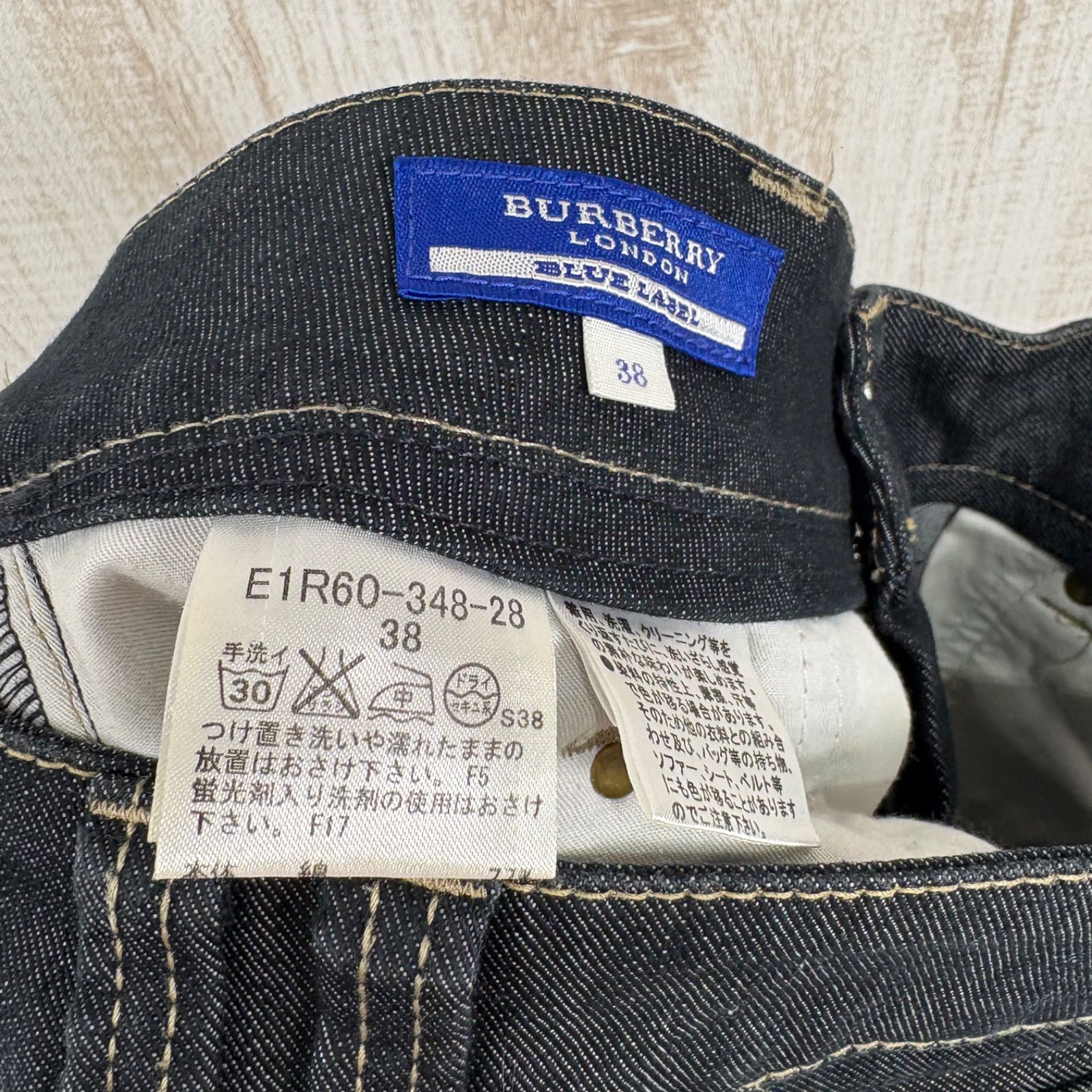 BURBERRY BLUE LABEL バーバリーブルーレーベル ホースロゴ刺繍 ノバ