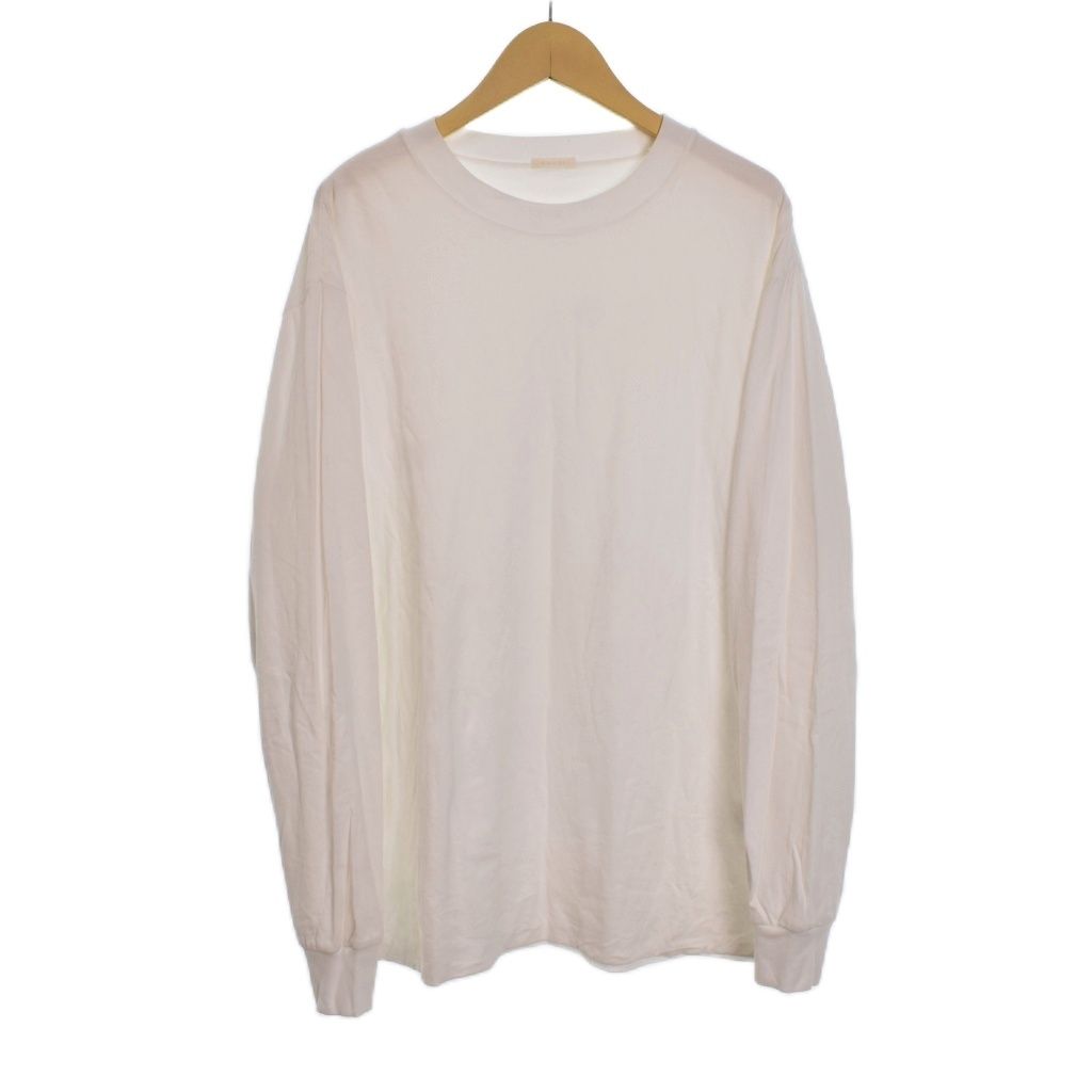 COMOLI 21SS ダブルレイヤー長袖クルー サイズ1 未使用品 コモリ COMOLI 21AW ダブルレイヤー 長袖 クルー Tシャツ カットソー 1
