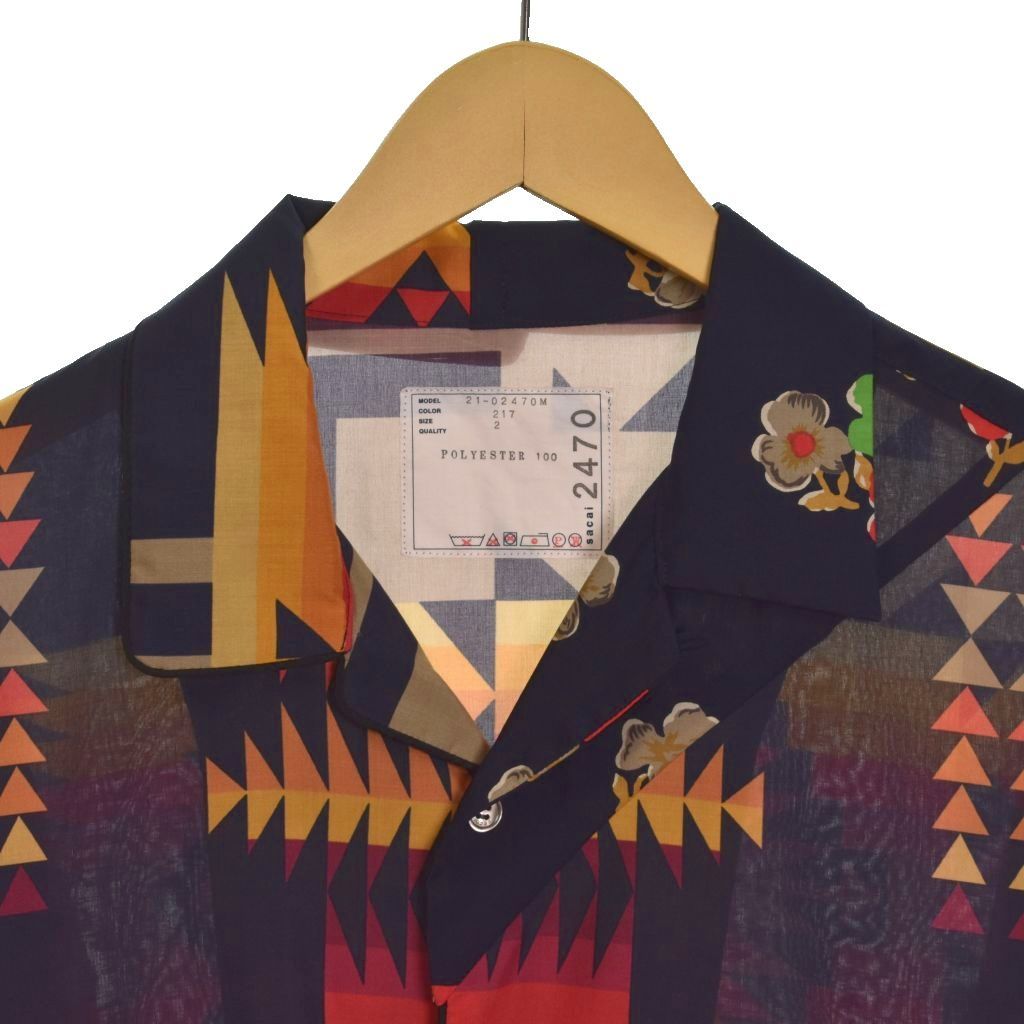 Sacai/サカイ ペンドルトン アーカイブプリントミックスステンカラーコート Sacai/サカイ ペンドルトン アーカイブプリントミックスステンカラーコート