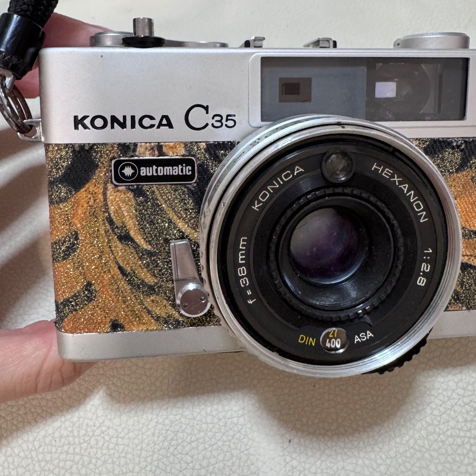 【完動品】Konica C35 フィルムカメラ 動作確認済み KONICA コニカ C35 ジャーニーコニカ フィルムカメラ 動作確認済