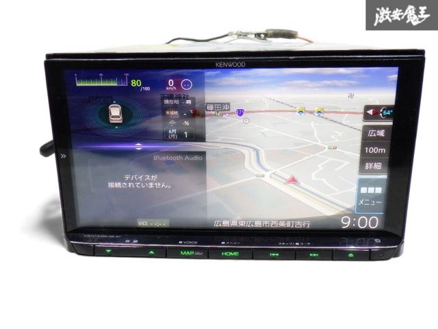 ☆即発送☆ KENWOOD ケンウッド MDV-M808HD 彩速ナビ 地図データ2020年