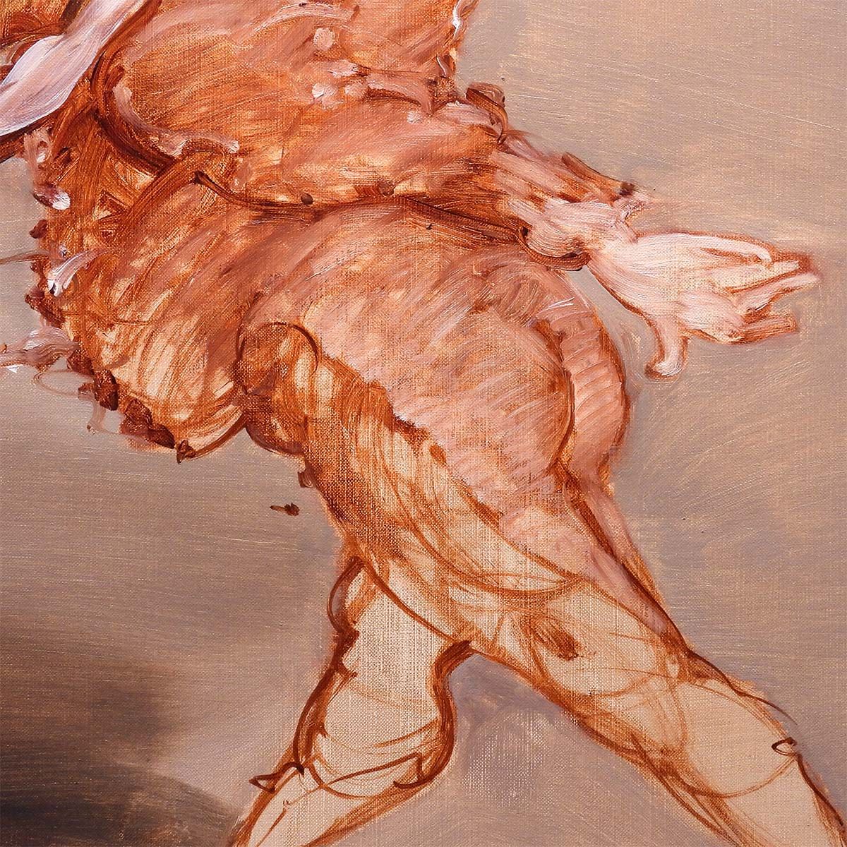 クロード・ワイズバッシュ Claude Weisbuch 道化師 油彩10号 サーカス