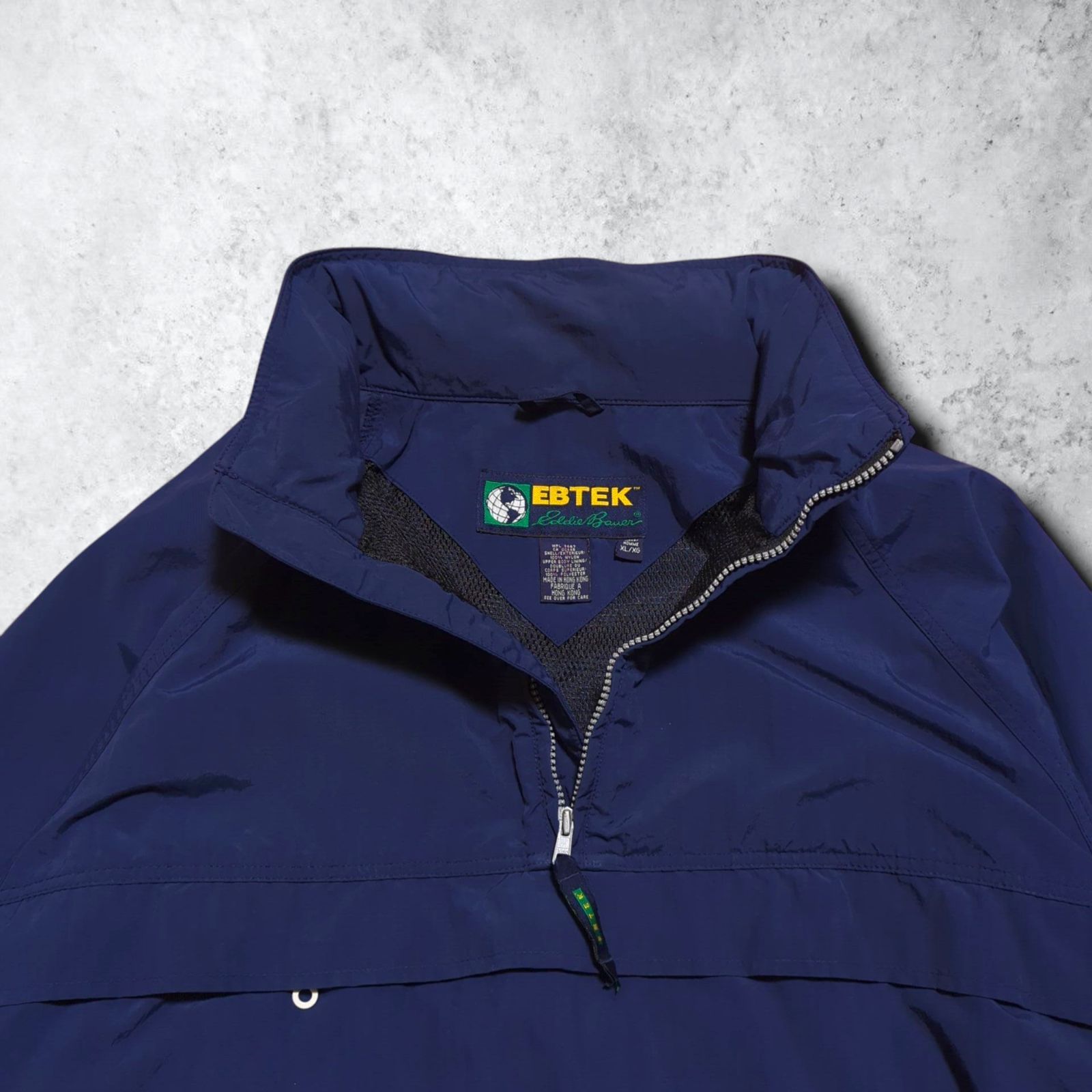 Eddie Bauer EBTEK エディーバウアー 90s 香港製 ナイロン アノラック 