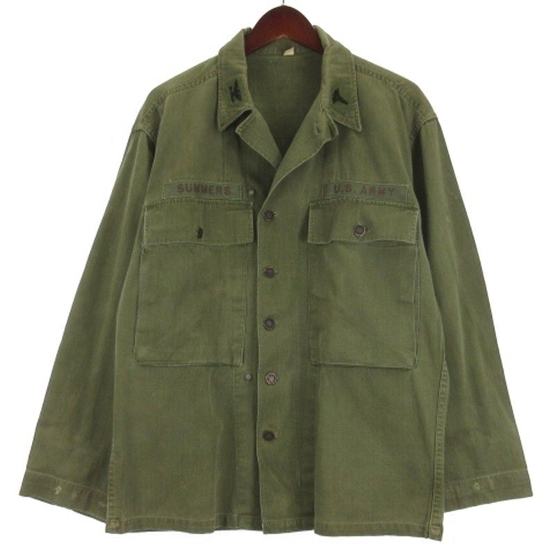 U.S.N.カーキミリタリージャケット　38 U.S.ARMY ミリタリー ジャケット カーキ 38R ミリタリー 40年代 M-43