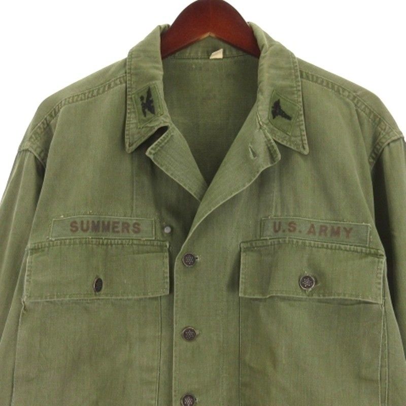 U.S.ARMY ミリタリー ジャケット カーキ 38R ミリタリー 40年代 M-43