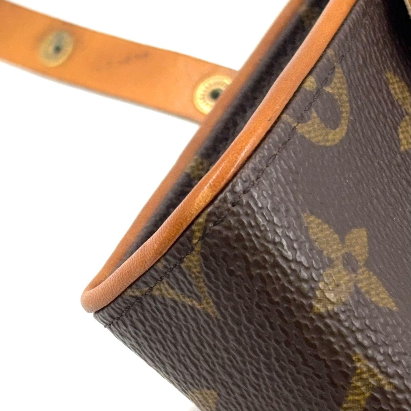 LOUIS VUITTON ポシェット ツインPM モノグラム XS レザー×PVC