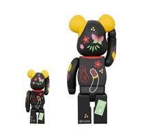 新品】 BE@RBRICK 招き猫 ペコちゃん 福 黒 100% & 400% まねきねこ