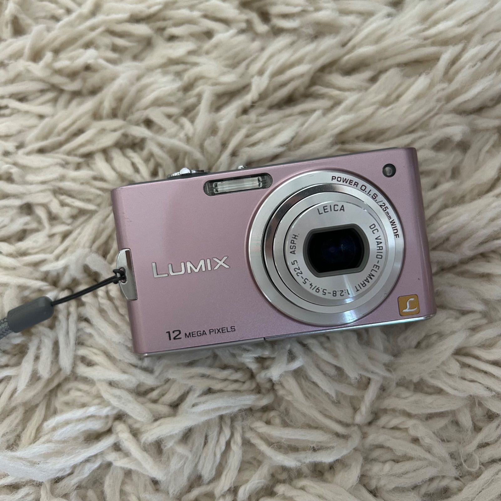 ✨美品✨】Panasonic LUMIX DMC-FX60 コンデジ 平成レトロ ピンク 