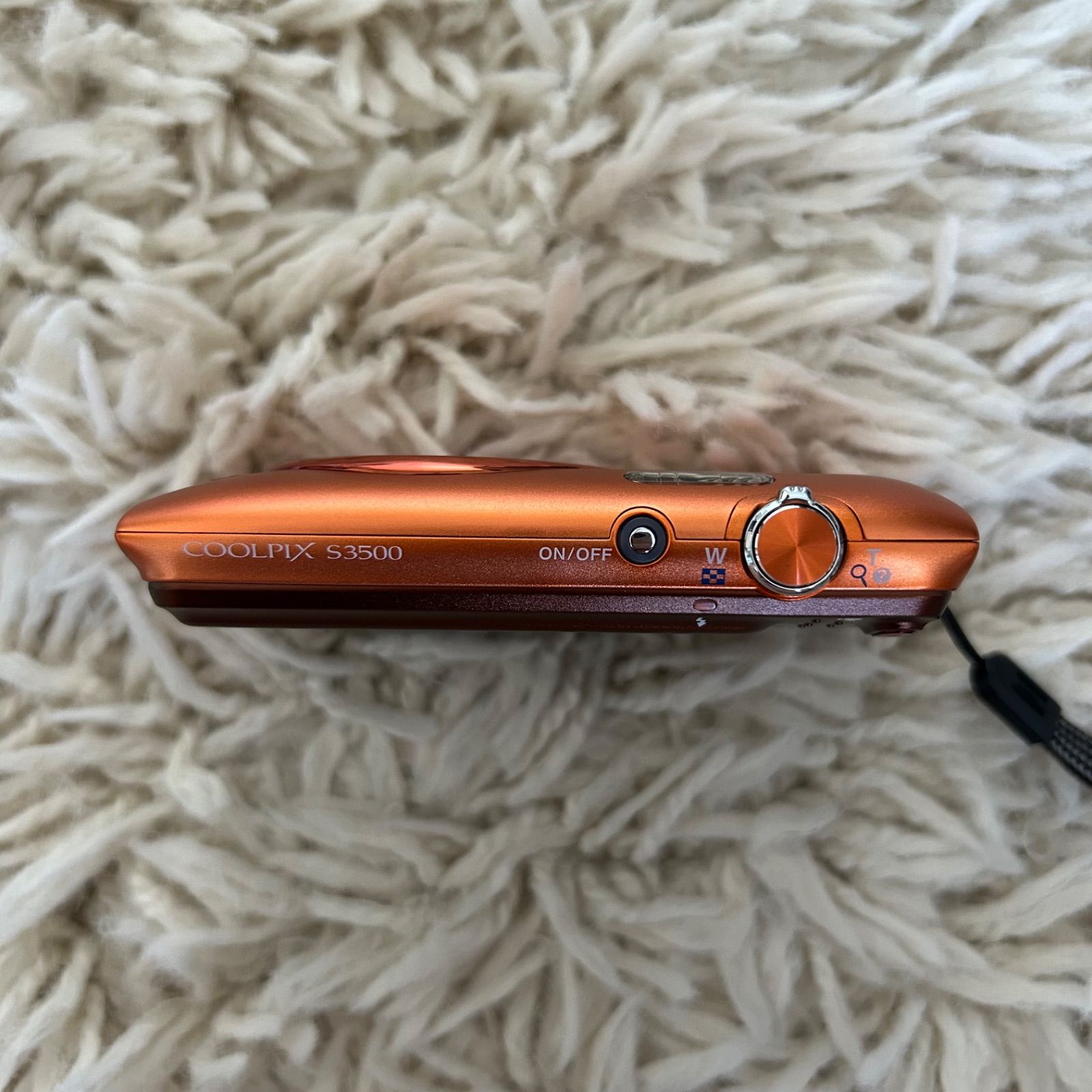 ✨極美品✨】Nikon COOLPIX S3500 コンデジ 平成レトロ オレンジ