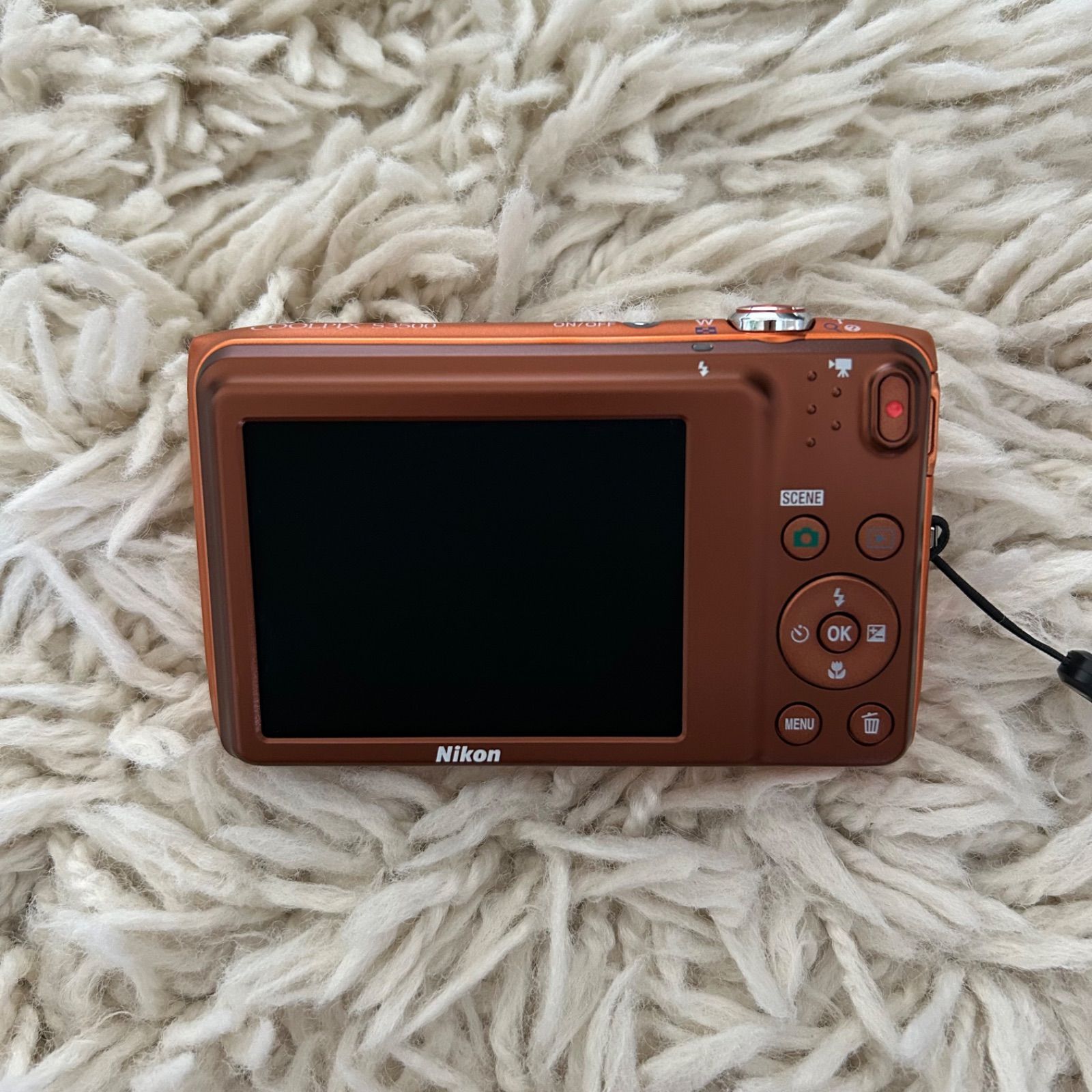 ✨極美品✨】Nikon COOLPIX S3500 コンデジ 平成レトロ オレンジ