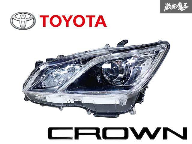 210クラウンアスリート　前期　左ヘッドライト AWS210 GRS210 クラウンアスリート210系前期左ヘッドライトAWS210 GRS210