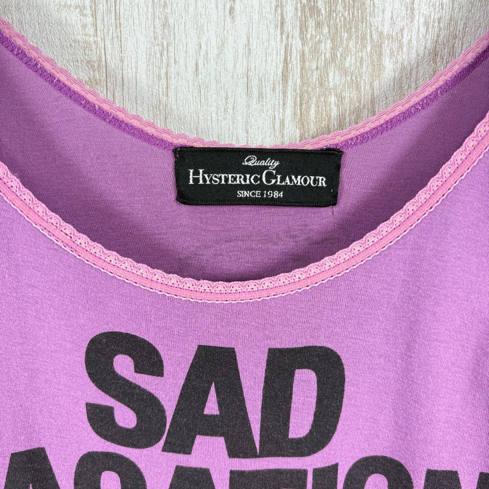 激レア 00s HYSTERIC GLAMOUR SAD VACATION オゾンコミュニティ