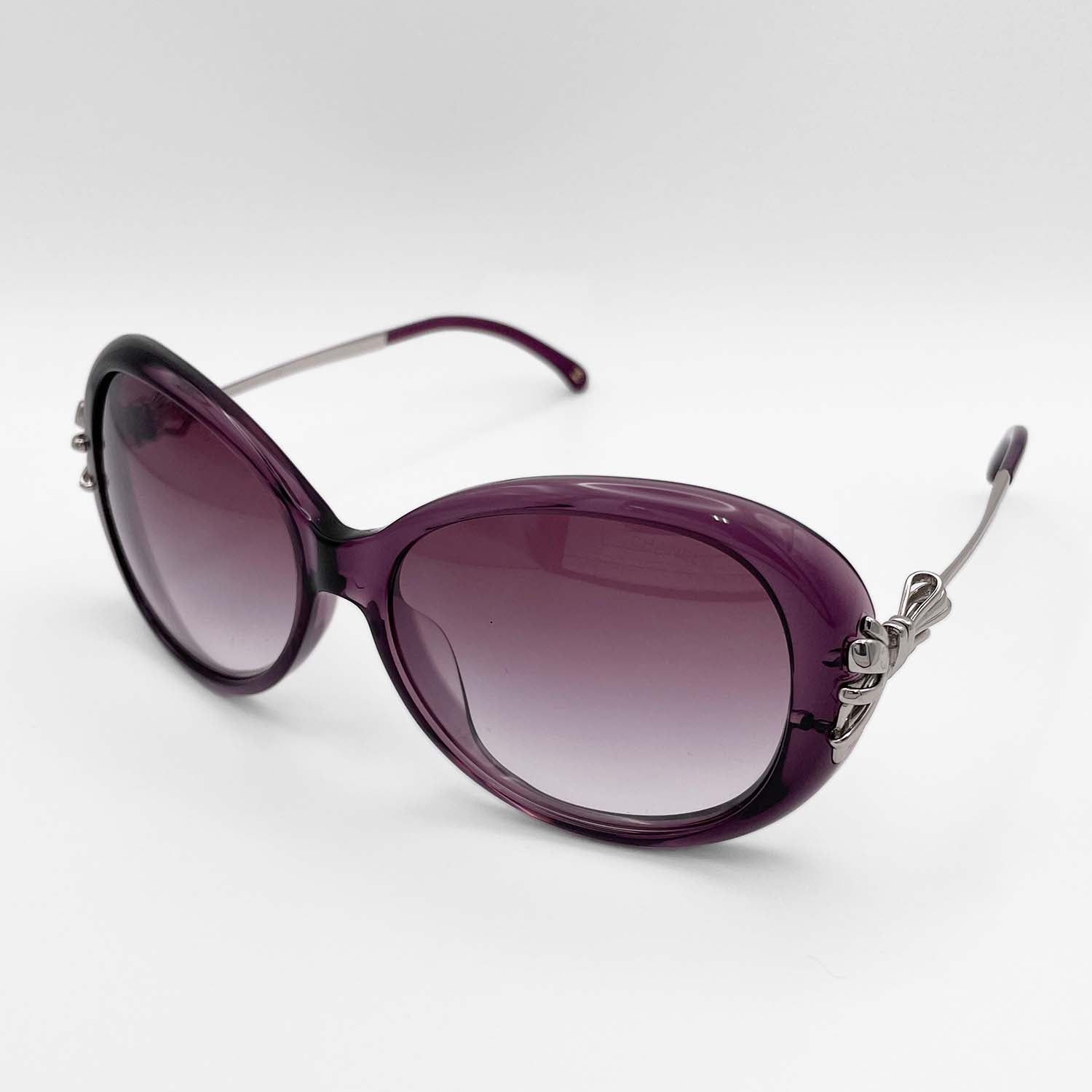 CHANEL シャネル リボン 5178-A サングラス コンビ アイウェア - メルカリ