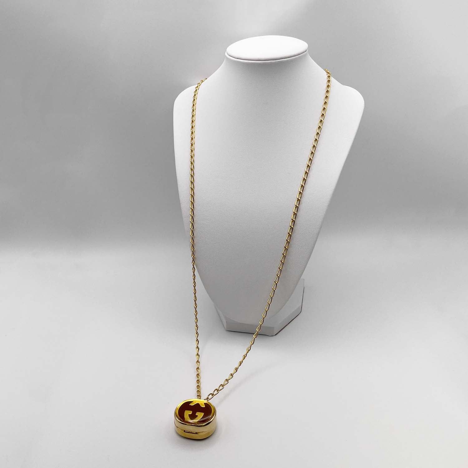 GUCCI ピルケース ヴィンテージ オールドグッチ インターロッキング