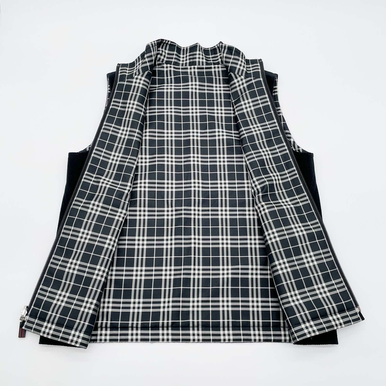 BURBERRY GOLF バーバリー ベスト サイズM リバーシブル フリース