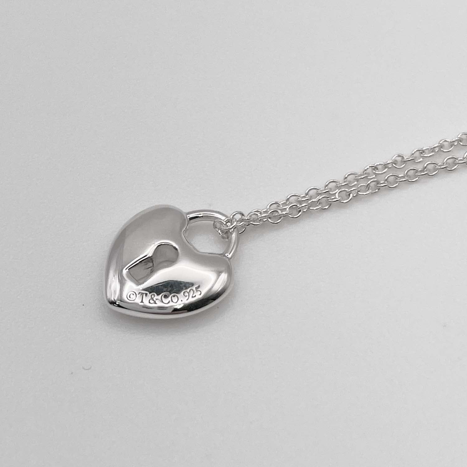 Tiffany&Co. ティファニー ハートロック ネックレス SV925 新品仕上済